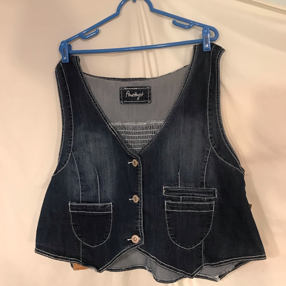 Amethyst Jeans Denim Vest